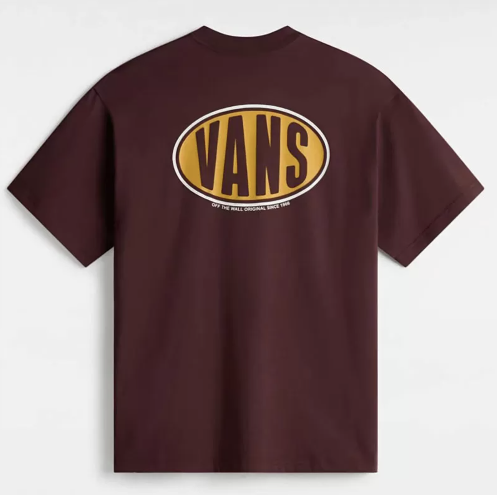 Camiseta Vans Spray On - Bitter Chocolate