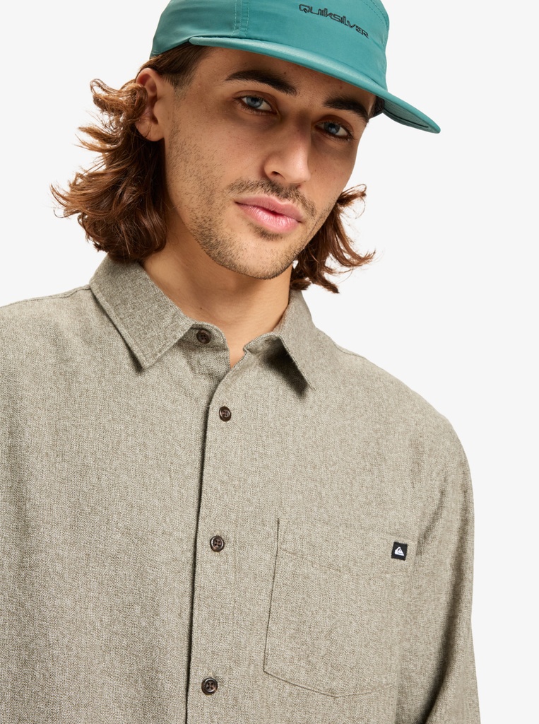Camisa Quiksilver Motherfly Heather - Grape Leaf