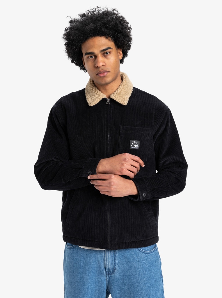 Chaqueta de Pana Quiksilver Dna Sherpa Harrington - Black