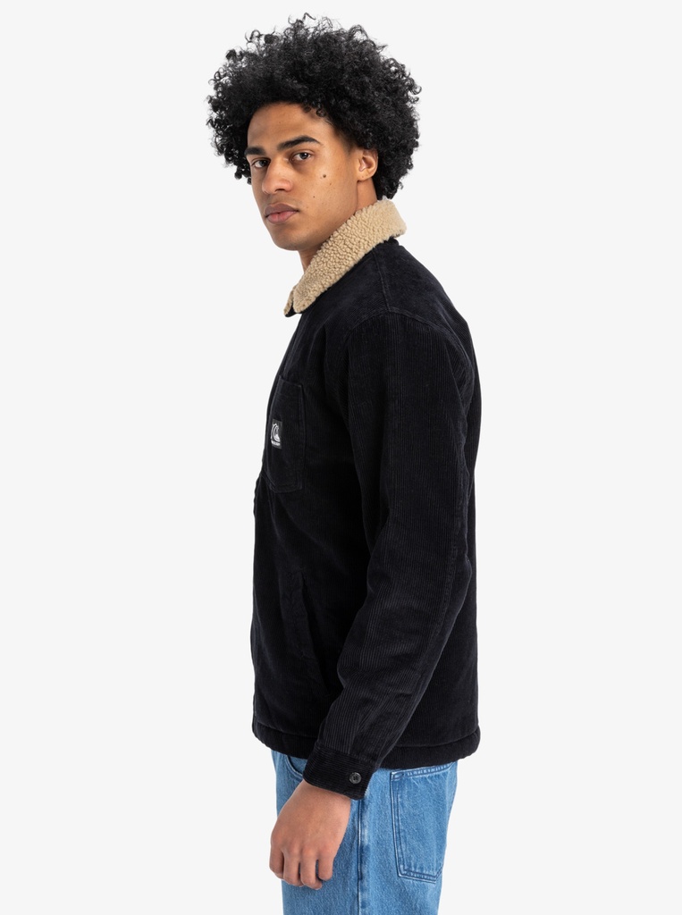 Chaqueta de Pana Quiksilver Dna Sherpa Harrington - Black