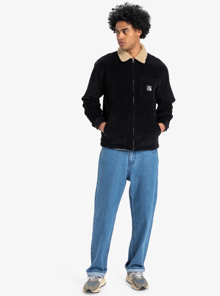 Chaqueta de Pana Quiksilver Dna Sherpa Harrington - Black