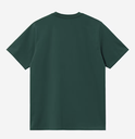 Camiseta Carhartt WIP American Script - Dark Fir