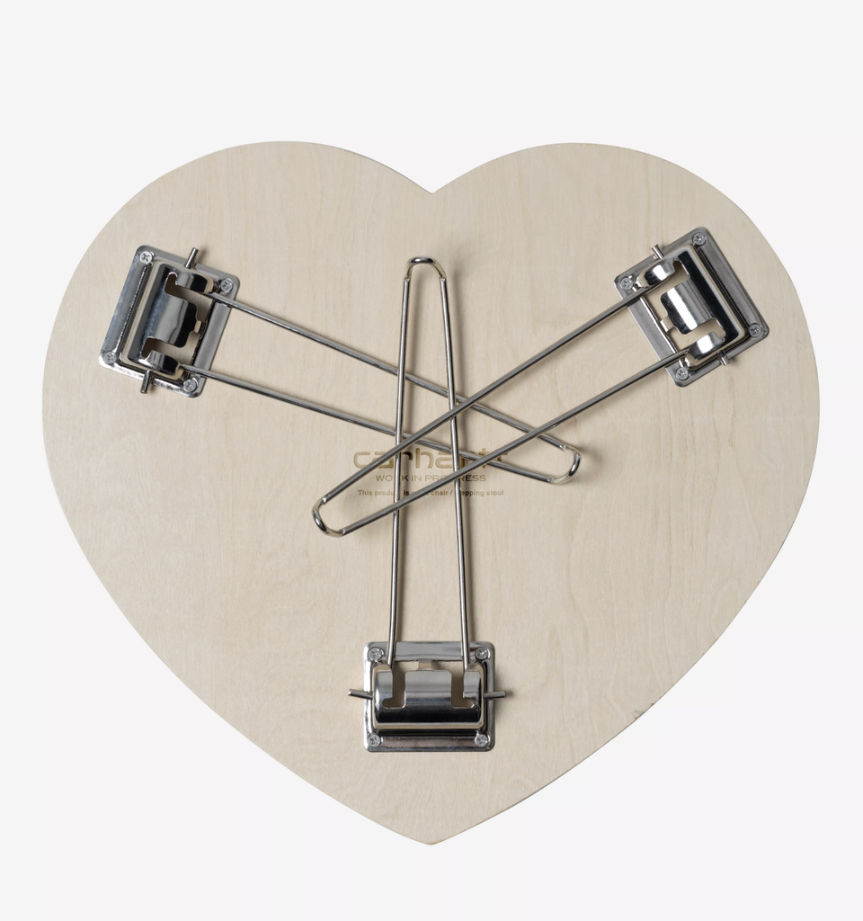Mesa Carhartt WIP Heart Folding - Black/White