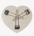 Mesa Carhartt WIP Heart Folding - Black/White