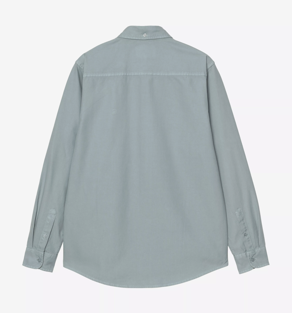 Camisa Carhartt WIP Bolton - Citadel (Garment Dyed)