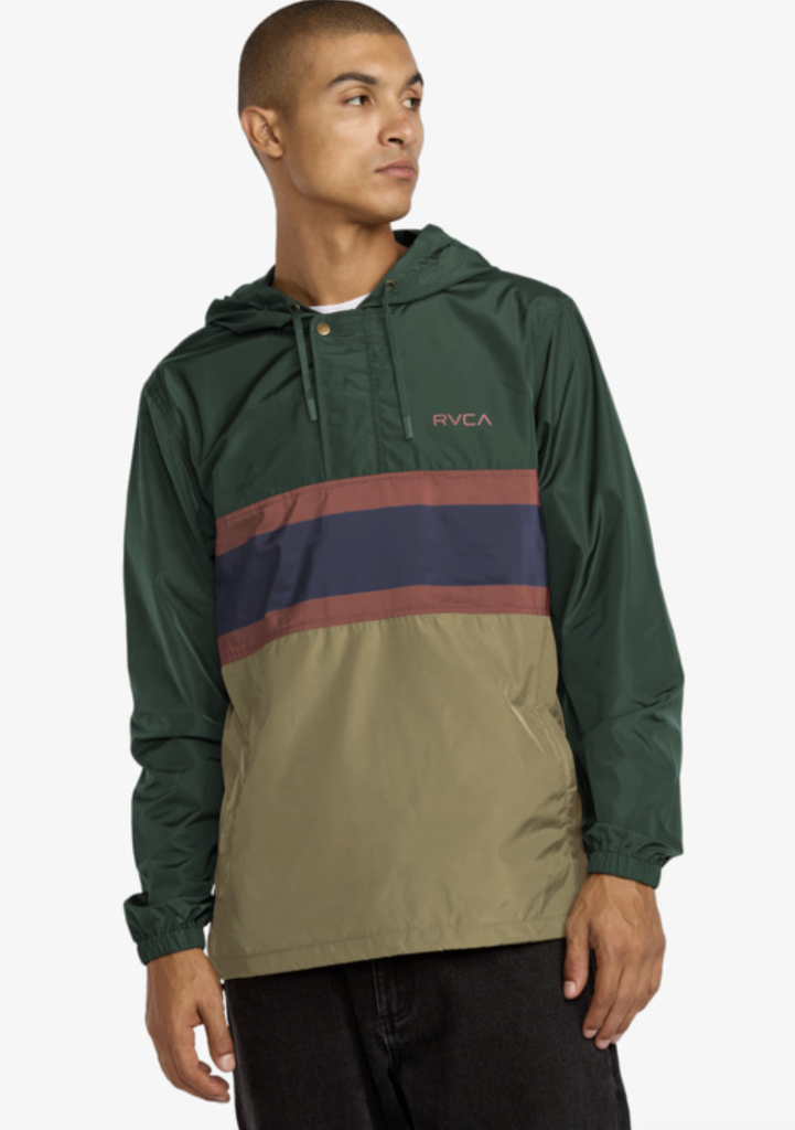 Anorak Plegable Rvca Meyer - Hunter Green