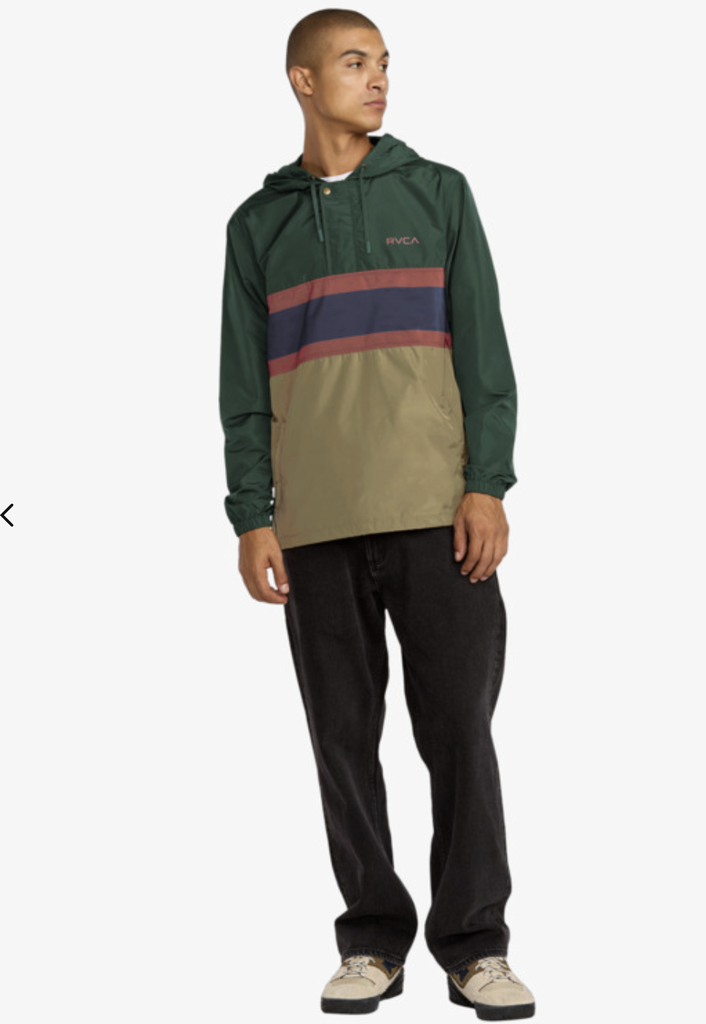 Anorak Plegable Rvca Meyer - Hunter Green