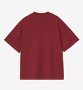 Camiseta Carhartt WIP Work Pocket - Scarlet