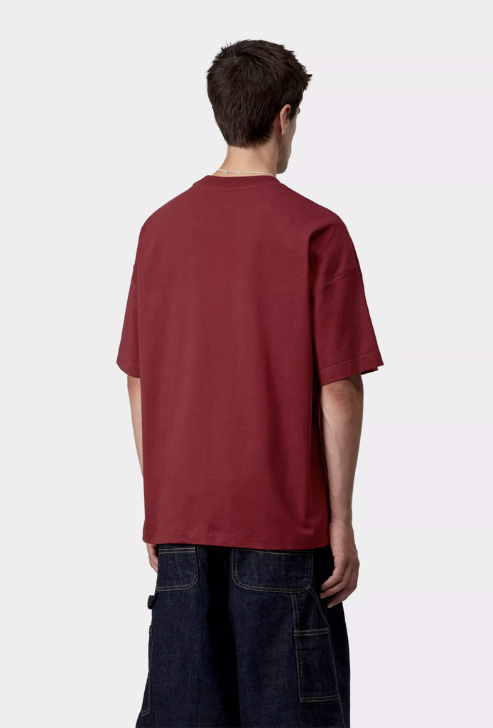 Camiseta Carhartt WIP Work Pocket - Scarlet