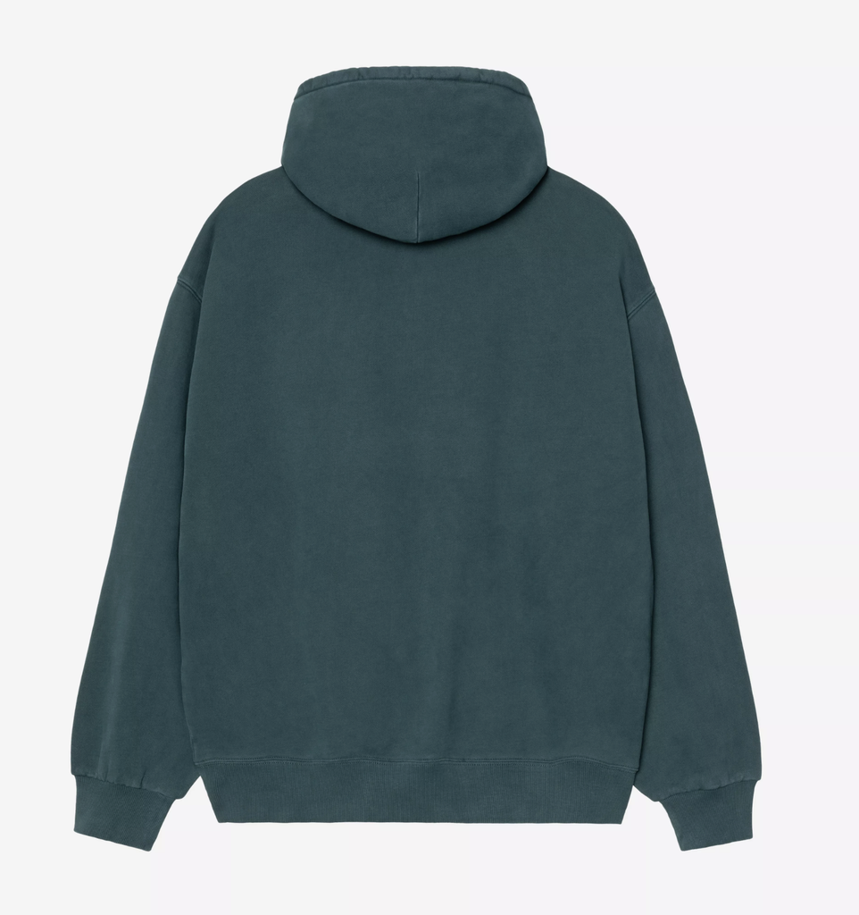 Sudadera con Capucha Carhartt WIP Vista - Deep Lagoon (Garment dyed)