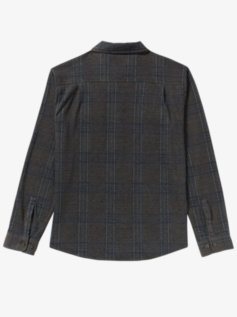 Camisa De Franela Rvca Vacancy Flannel - Mushroom