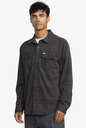 Camisa De Franela Rvca Vacancy Flannel - Mushroom