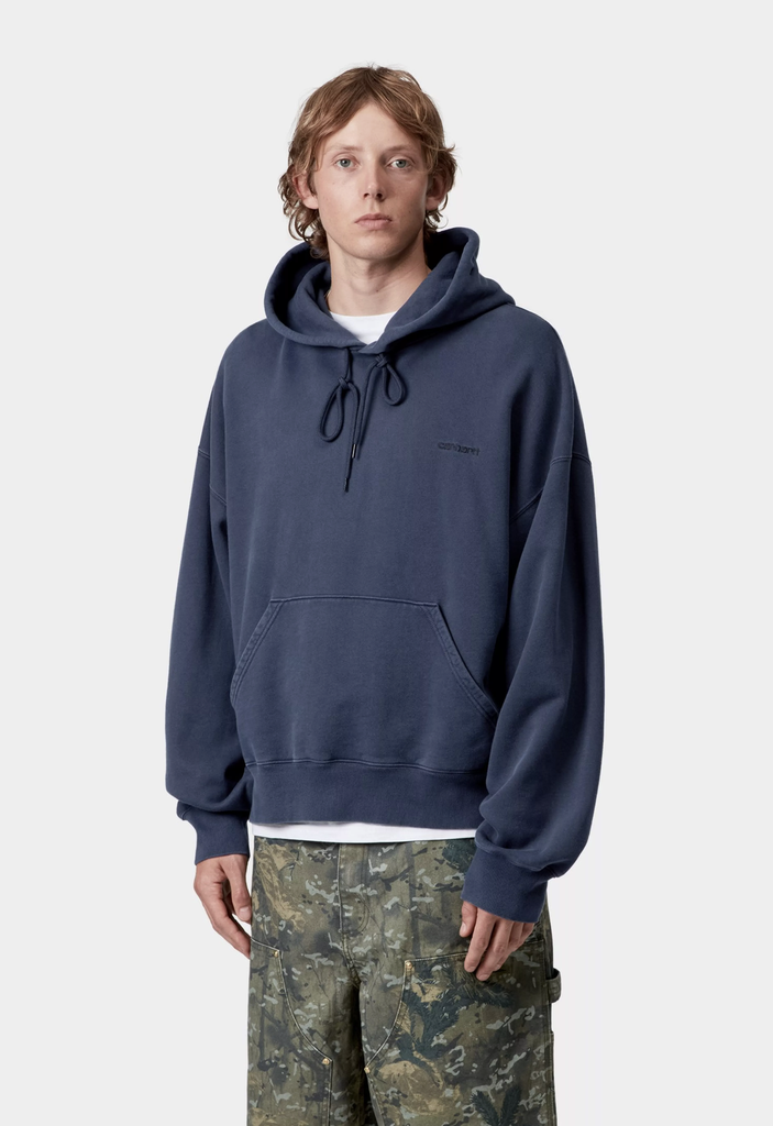 Sudadera con Capucha Carhartt WIP Benton - Jupiter (Garment dyed)