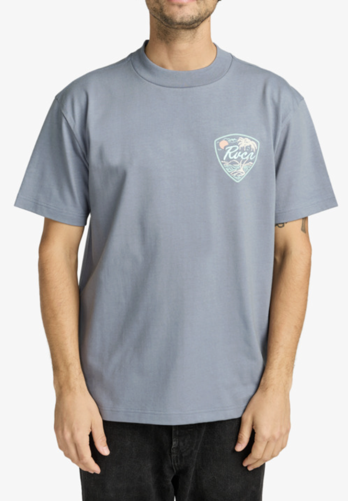 Camiseta Rvca Currents - Flint Stone