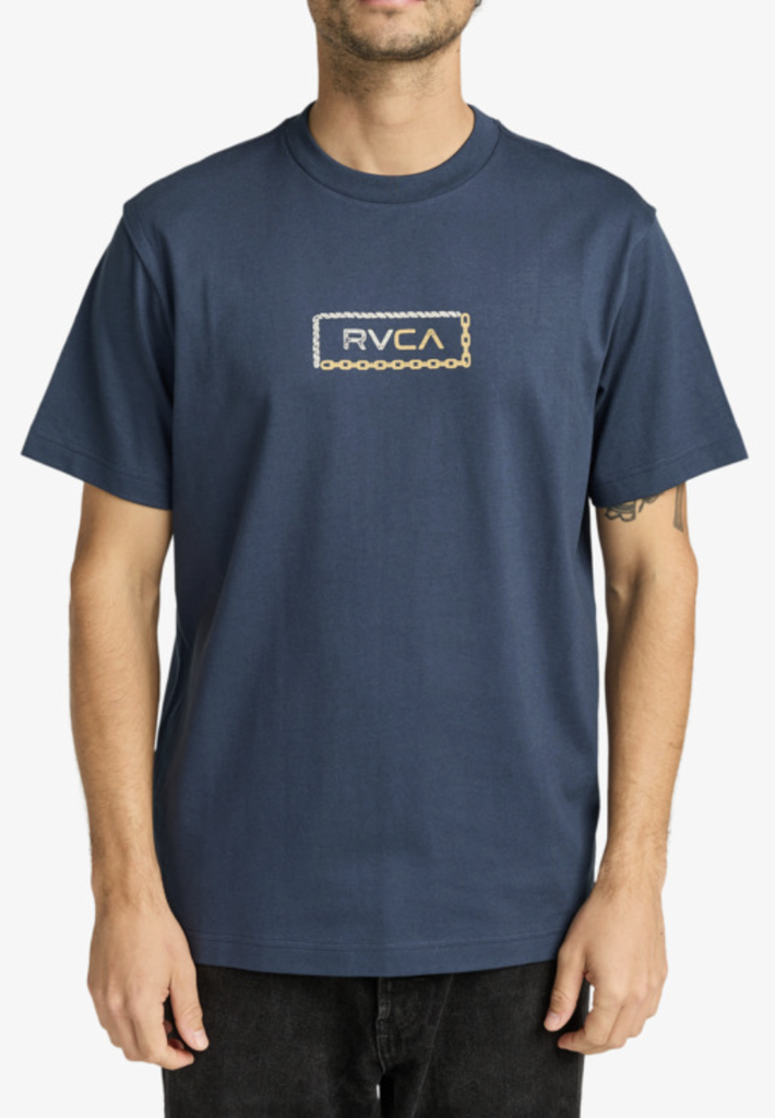 Camiseta Rvca Va All The Way Variant -Moody Blue