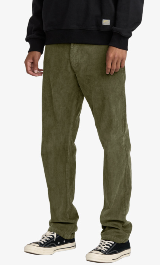 Pantalón De Pana Rvca Weekend Cord - Fatigue