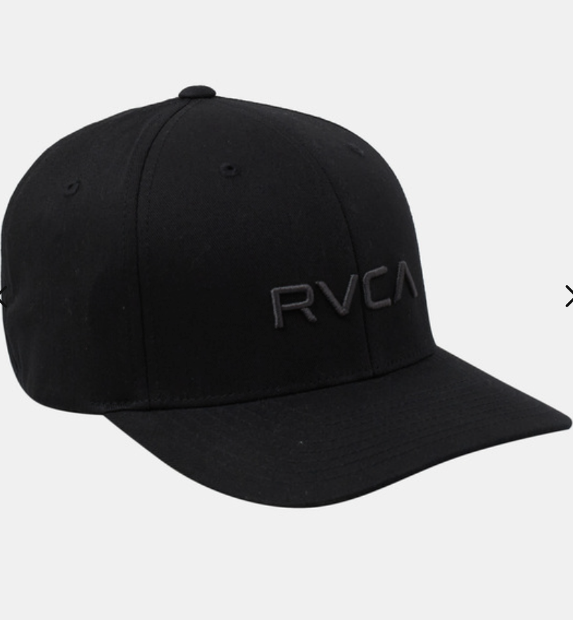 Gorra Rvca Flex Fit Hats - Black
