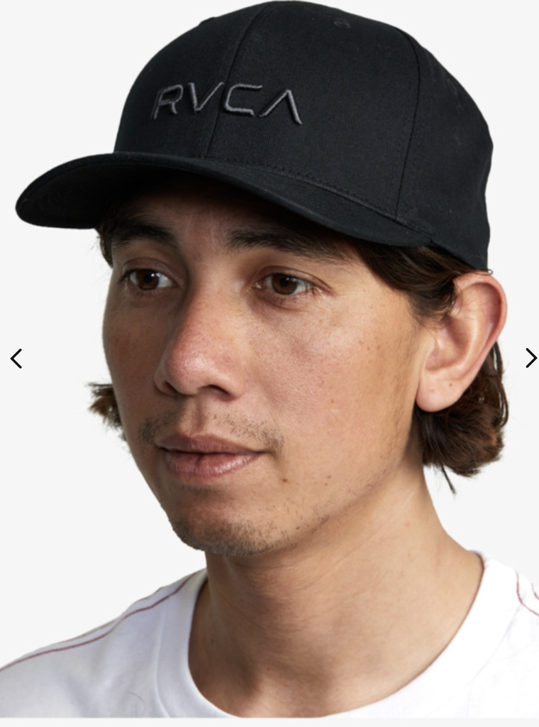 Gorra Rvca Flex Fit Hats - Black
