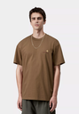 Camiseta Carhartt WIP American Script - Hamilton Brown