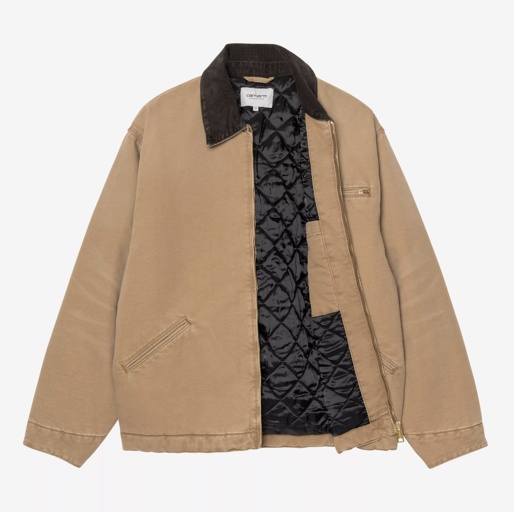 Chaqueta Carhartt WIP OG Detroit - Hamilton Brown/Tobacco (Stone Canvas)