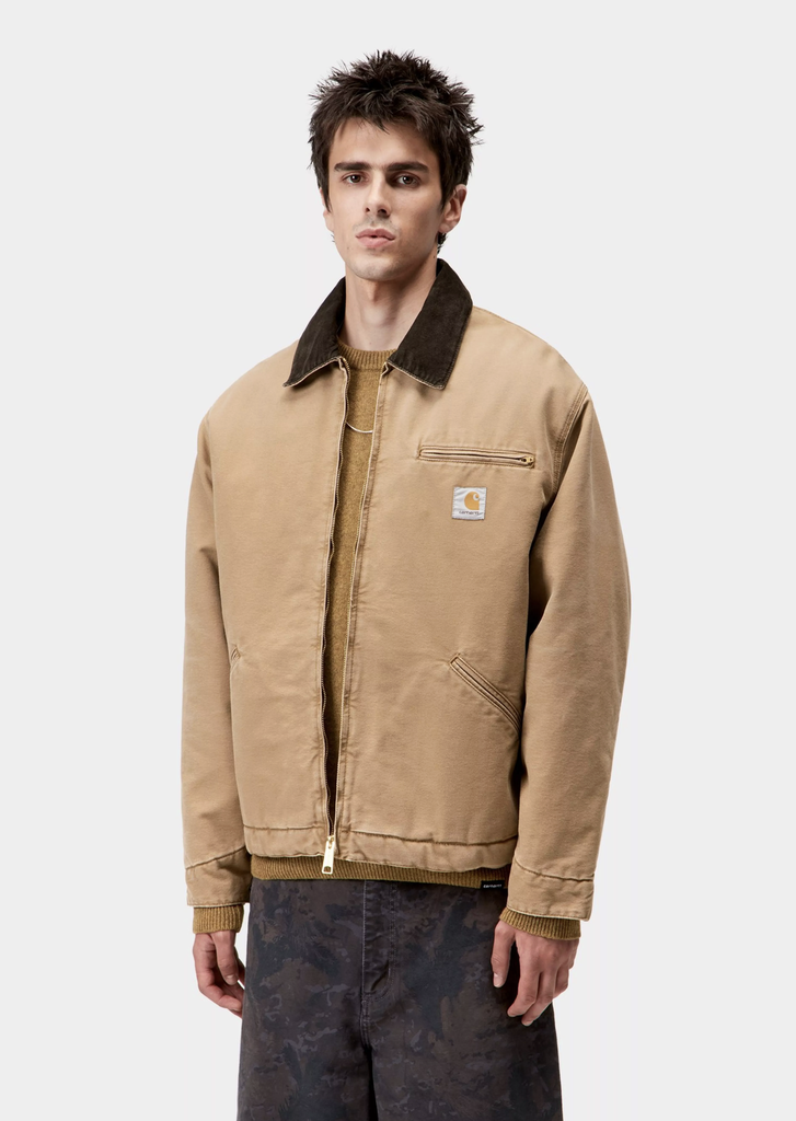 Chaqueta Carhartt WIP OG Detroit - Hamilton Brown/Tobacco (Stone Canvas)