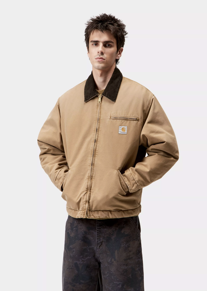 Chaqueta Carhartt WIP OG Detroit - Hamilton Brown/Tobacco (Stone Canvas)