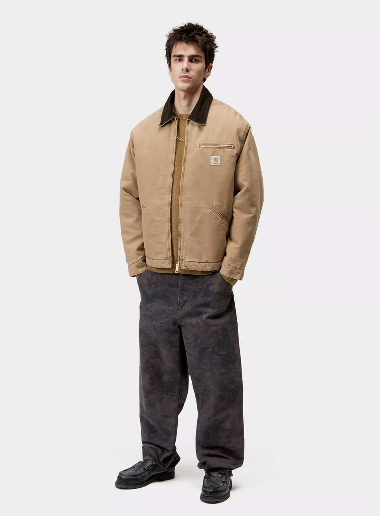 Chaqueta Carhartt WIP OG Detroit - Hamilton Brown/Tobacco (Stone Canvas)