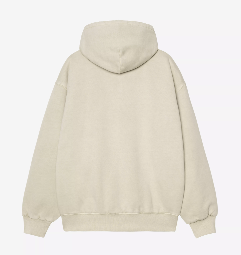 Sudadera con Cremallera Carhartt WIP Vista - Fleur de Sel (Garment dyed)