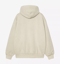 Sudadera con Cremallera Carhartt WIP Vista - Fleur de Sel (Garment dyed)