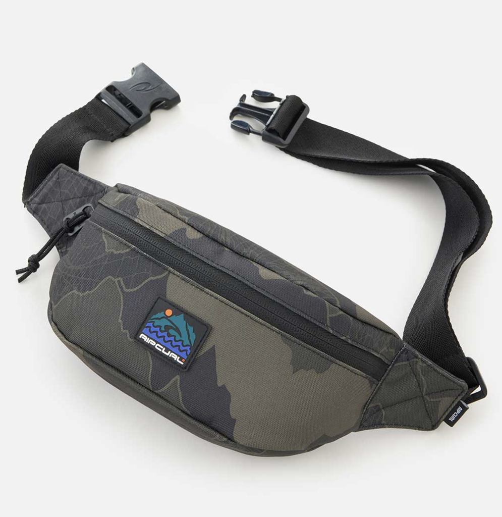Riñonera The Search Camo - Black/Olive