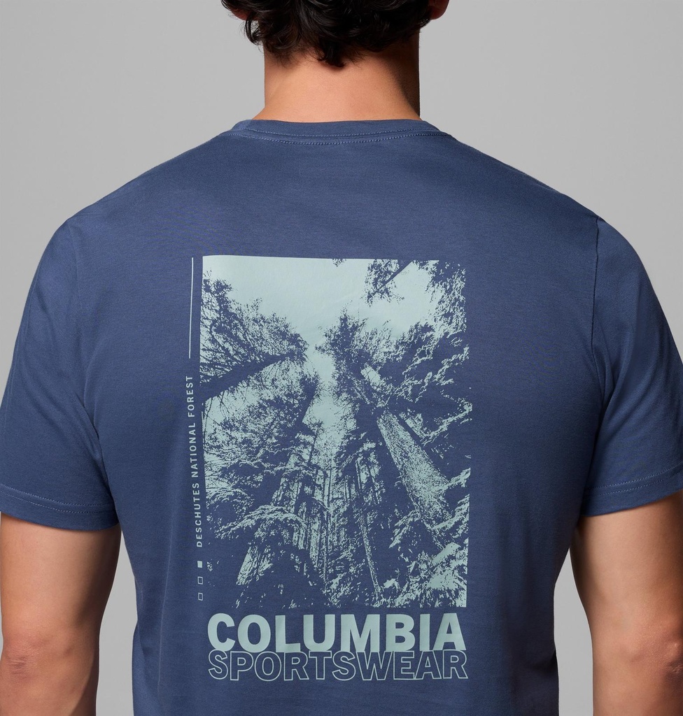 Camiseta Columbia Rapid Ridge II - Dark Mountain/Amazing Heights