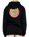 Sudadera Con Capucha Santa Cruz Classic Dot Chest - Black