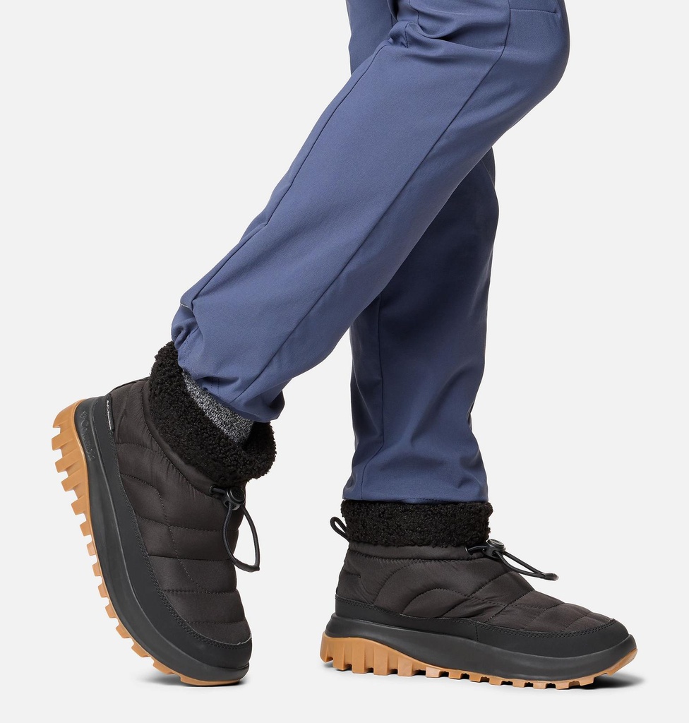 Botas de Invierno Columbia Snowtrot Shorty - Black/Sea Salt