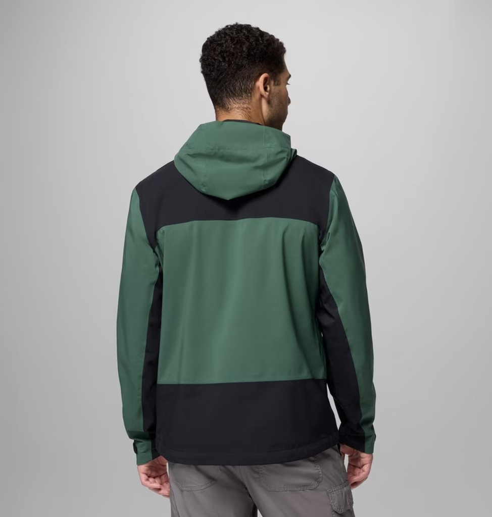 Chaqueta Columbia Boulder Falls - Rain Forest/Black