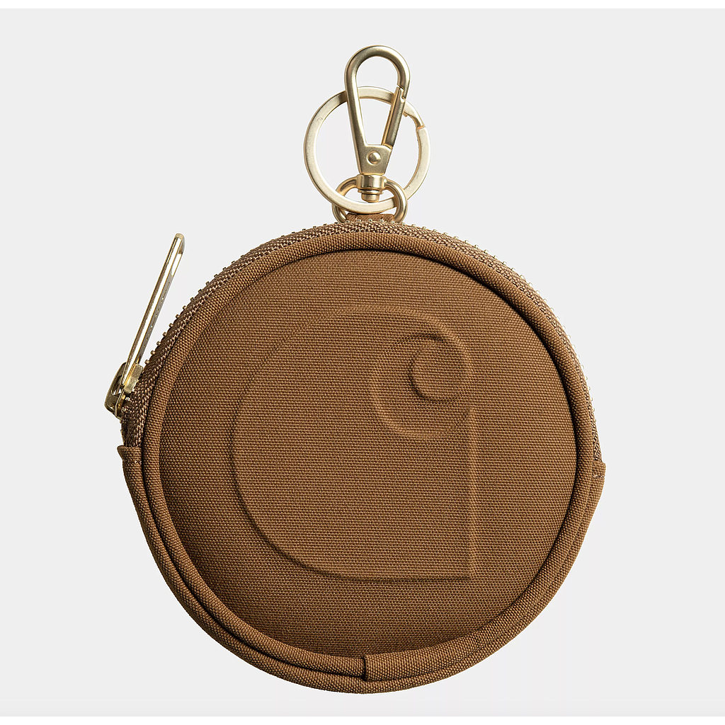 Cartera Carhartt WIP Clarton Zip - Hamilton Brown