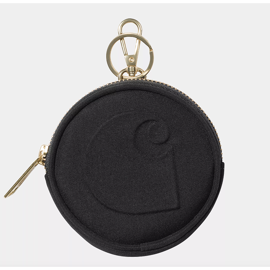 Cartera Carhartt WIP Clarton Zip - Black