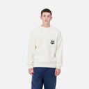Sudadera Carhartt WIP Heart Train Pocket - Wax