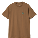 Camiseta Carhartt WIP Zipper - Hamilton Brown