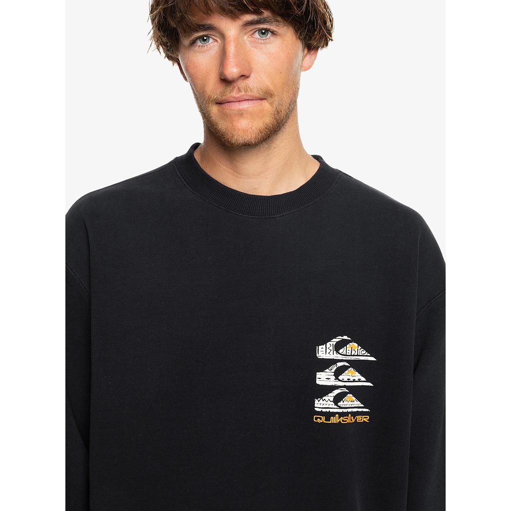 Sudadera Quiksilver Watson Lake - Black (KVJ0)