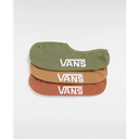 Calcetines Invisibles Vans Classic - Green/Texas/Brown