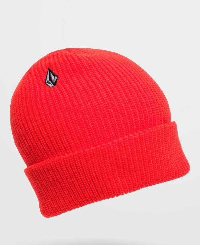 Gorro Volcom Full Stone - Bright Red