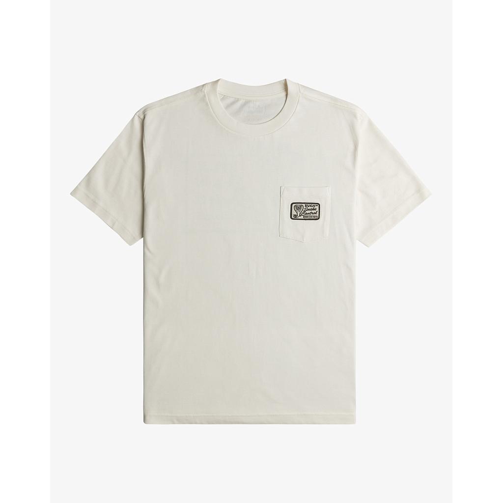 Camiseta RVCA Cobra Service - Antique White