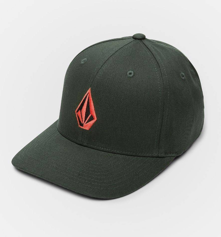 Gorra Volcom Full Stone Flexfit - Dark Forest