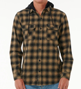 Sobrecamisa con Capucha Rip Curl Grunter - Washed Moss