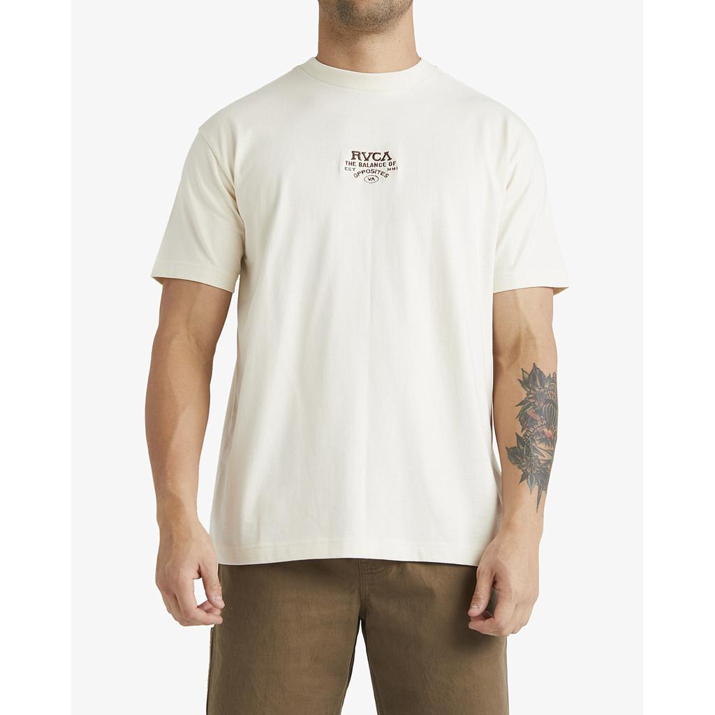 Camiseta RVCA Roswell - Unbleached