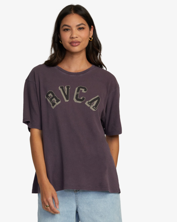 Camiseta RVCA Mujer Ivy League - Plum Perfect