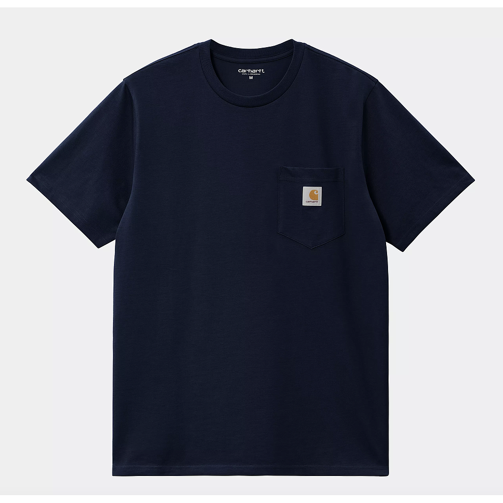 Camiseta Carhartt Wip Pocket - Dark Navy
