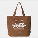 Bolso Carhartt Wip Canvas Graphic Tote Large - Runaway Print/Hamilton Brown