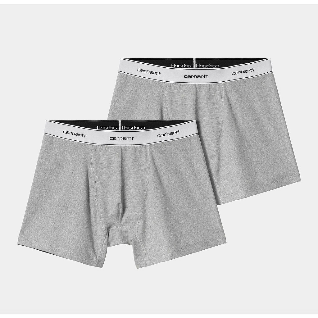 Calzoncillos Carhartt WIP Cotton Trunks - Grey Heather/Grey Heather