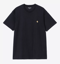 Camiseta Carhartt WIP Chase - Dark Navy/Gold